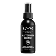 Nyx Spray Fijador De Maquillaje Larga Duración 60ml Acabado Matte