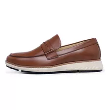 Sapato Casual Masculino Loafer Paulo Vieira - 132 - Caramelo