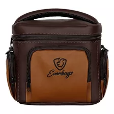 Bolsa Térmica Master Fitness Lancheira Everbags Marrom