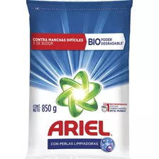 Detergente Para Ropa En Polvo Ariel Doble Poder Bolsa 850 g