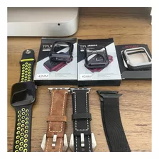 Apple Watch Nike Ru Serie 5 44mm Titânio