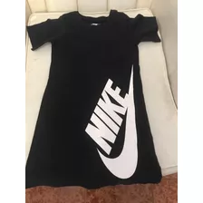 Vestido Nena Negro Talle 6 (5-6 Años) Nike