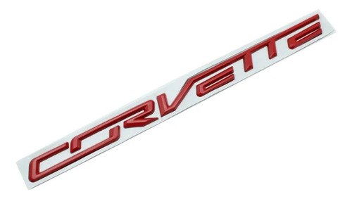 Para Chevrolet Corvette C3 C4 C5 C6 C7 C8 Trunk Letter Badge Foto 7