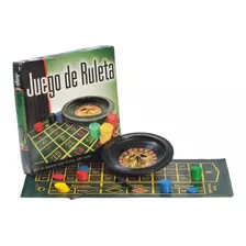 Juego De Mesa Ruleta Bisonte 8770 Fichas Paño Simil Cuerina