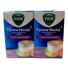 Duo Pack Vick Pyrena Noche Antigripal 5 Sobres De 10g C/u