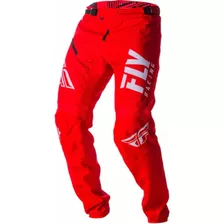 Pantalón Fly Kinetic Shield Bicycle Red/white Infantil
