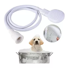 Manguera Ducha Mascota Para Baño Con Cepillo Perros Gatos