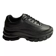 Zapatilla Ecocuero Zay73 Negro