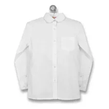 Camisa Blusa Blanca Niñas Escolar Traje Tipico U Otros