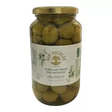 Aceitunas Verdes Descarozadas Organicas San Nicolas 250 G