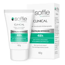 Desodorante Antitranspirante Creme Clínical 48h 60g Soffie Fragrância Sim