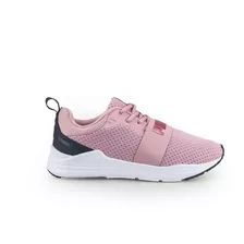 Tênis Puma Feminino Wired Run Wns Bdp 386163 Rosa / Preto