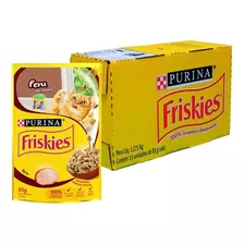 Kit 15 Sache Friskies Para Gatos Sabor Peru Ao Molho - 85g