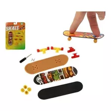 Skate De Dedo Fingerboard Profissional Com Lixa