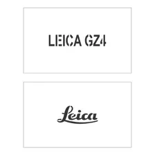 2 Stencil Personalizado Leica