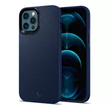 Funda Cyrill Leather Brick Para iPhone 12pro Max Azul