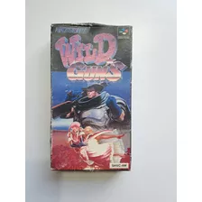 Caja Wild Guns Original Super Famicom