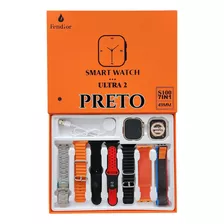 Smartwatch S100 Ultra 7 Pulseiras E Case Proteção Lançamento