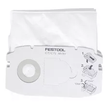 Bolsa De Filtro Autolimpiante Festool 498410 Para Ct Mini Pa
