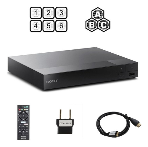 Reproductor Blu-ray Y Dvd Sony Bdp-s1700 Dynastar, 110-24...