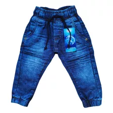 Calça Jeans Bebe Masculina Infantil Tam 1 2 3 Anos.