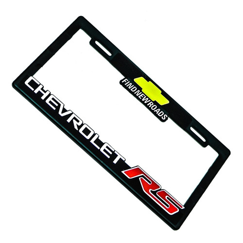  Portaplacas Premium Chevrolet Rs Juego 2 Piezas Foto 4