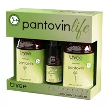 Pantovin Life Crescimento Acelerado Combate A Queda Kit Comp