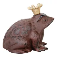 Esschert Design Frog Prince Estatua Pequeña