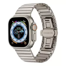 Correa Band Titanio Para Apple Watch 42 44 45 49mm Ultra