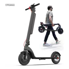 Quanna Hx-x8 Scooter Eléctrico Patín Plegable Para Adultos Motor Max Hasta 350w Velocidad Máxima 40-45km/h Batería 10ah Autonomía 30-40km