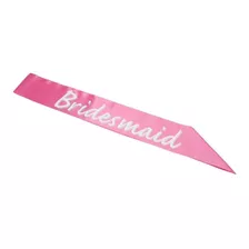 Plantilla Para Grabar En Relieve, Dama Sash, Blanco Con Rosa