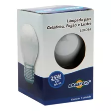 Kit 50 Lâmpadas Bolinha Fogão Geladeira 40w 220v - Brasfort 