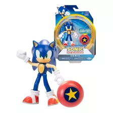 Sonic Figura Articulada Con Accesorio - Sonic The Hedgehog 