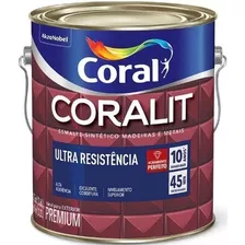 Tinta Coral Coralit Ultra Resistência Branco Fosco 3,6l