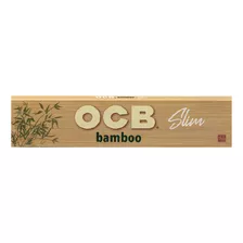 Combo De 3 Cajitas De Rolling Paper Cueros Ocb Bamboo Slim