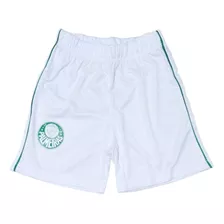 Shorts Infantil Palmeiras Branco Oficial