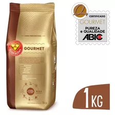 Café Em Grão Gourmet Espresso Torrado 3 Corações 1kg Abic