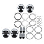 4x Pistons & Rings Set 10.2:1 For Bmw 120i 220i Compressio