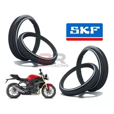 Kit Skf Retentor E Guarda Pó Garfo Street Triple 675 08-16