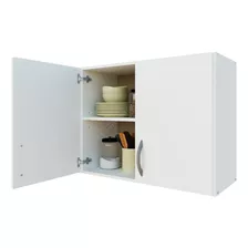 Alacena Armada Organizador De Cocina Melamina 80cm 2 Puertas