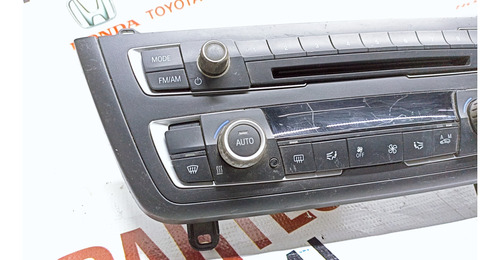 Control De Clima Y Radio Bmw 3 12-18 A/c Detalle Rayones  Foto 2