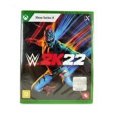 Wwe 2k22 Xbox Series X Mídia Física Novo Lacrado