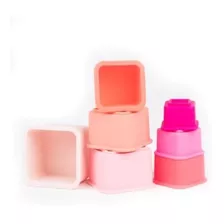 Cubos De Silicona Apilables Para Niños Marca Bella Tunno