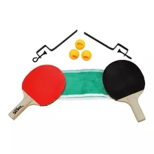 Raquete Ping Pong Tênis Mesa 2 Raquetes/3 Bolinhas/rede Kit