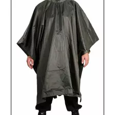 Poncho Militar Capa De Chuva -verde Oliva