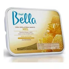 Combo Depil Bella 2kg Cera 1kg + 12 Cera Roll-on Mel
