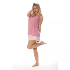 Pijama Mujer Verano Modal Short Bolsillos - Doncelle 1391-20