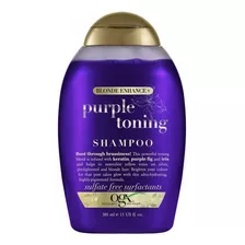 Shampoo Ogx Purple Toning Blonde Enhance+ 385ml