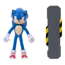 Sonic With Snow Rider Sonic The Hedgehog Figura