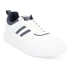 564-67 Tenis Cklass Sneakers Casual Hombre Caballero Blanco